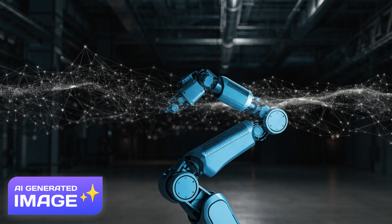 Manufacturing operations dashboard with AI agent orchestration connecting production, inventory, scheduling, and logistics workflows